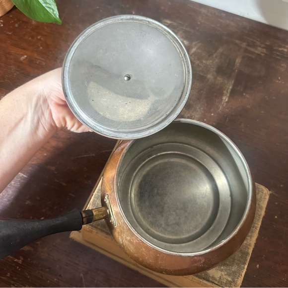 Vintage Copper Pot with Lid | Made in Portugal | Copper Kitchen - Picture 5 of 10